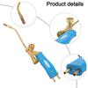 Light Duty Gas Torch H01-2 for Oxyacetylene and Oxypropane Applications In Home Workshop Metal Repair and Cutting Jobs