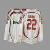 Vintage Futbol Forması Uzun Kollu Klasik Milli Takım Gömleği Beckham Zidane C Ronaldo Retro Futbol Üstü