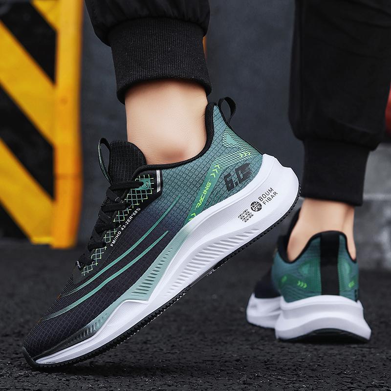 Big Size 47 Marathon Men Sports Running Shoes Breathable Lightweight Comfortable Athletic Training Sneakers Tenis Shoes Footwear
