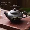 Handmade Zhu Ni Ore Teapot with Ball Hole Ceramic Filter - Small Gongfu Tea Set