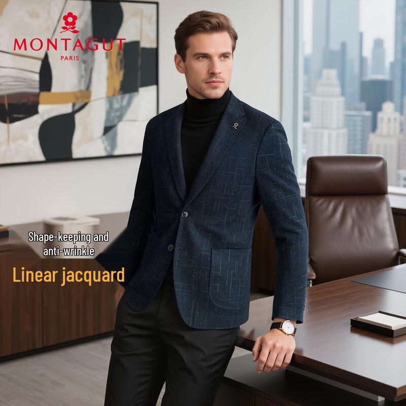 MONTAGUT Men's Business Casual Suit Jacket