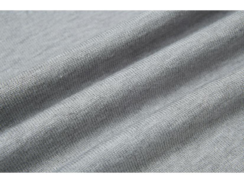 Crossstone Unisex Klassischer Frottee Rundhals Pullover - Langarm für Herbst/Winter