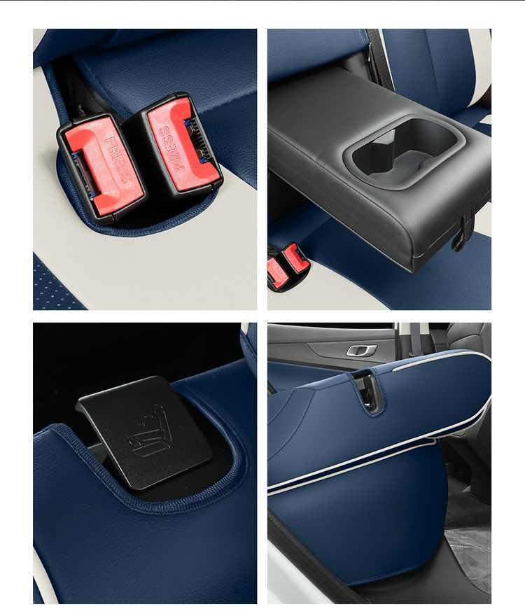 Changan CS55 PLUS All-Season Seat Cover: Fully Enclosed, Breathable Cushion for 2nd & 3rd Gen Models