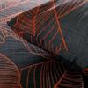 Cotton bedding 220x200 COTTON 100% modern plant pattern graphite background