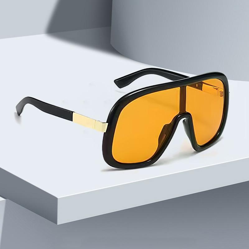 

Современные геометрические солнцезащитные очки квадратной формы с широкой оправой, футуристический дизайн, модные аксессуары, роскошные женские солнцезащитные очки