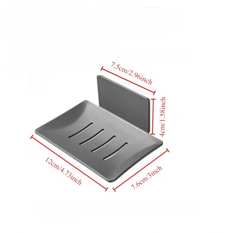 

Мыльница из нержавеющей стали для ванной комнаты, настенный органайзер для мыла и губки, аксессуары, держатель для мыла для кухни