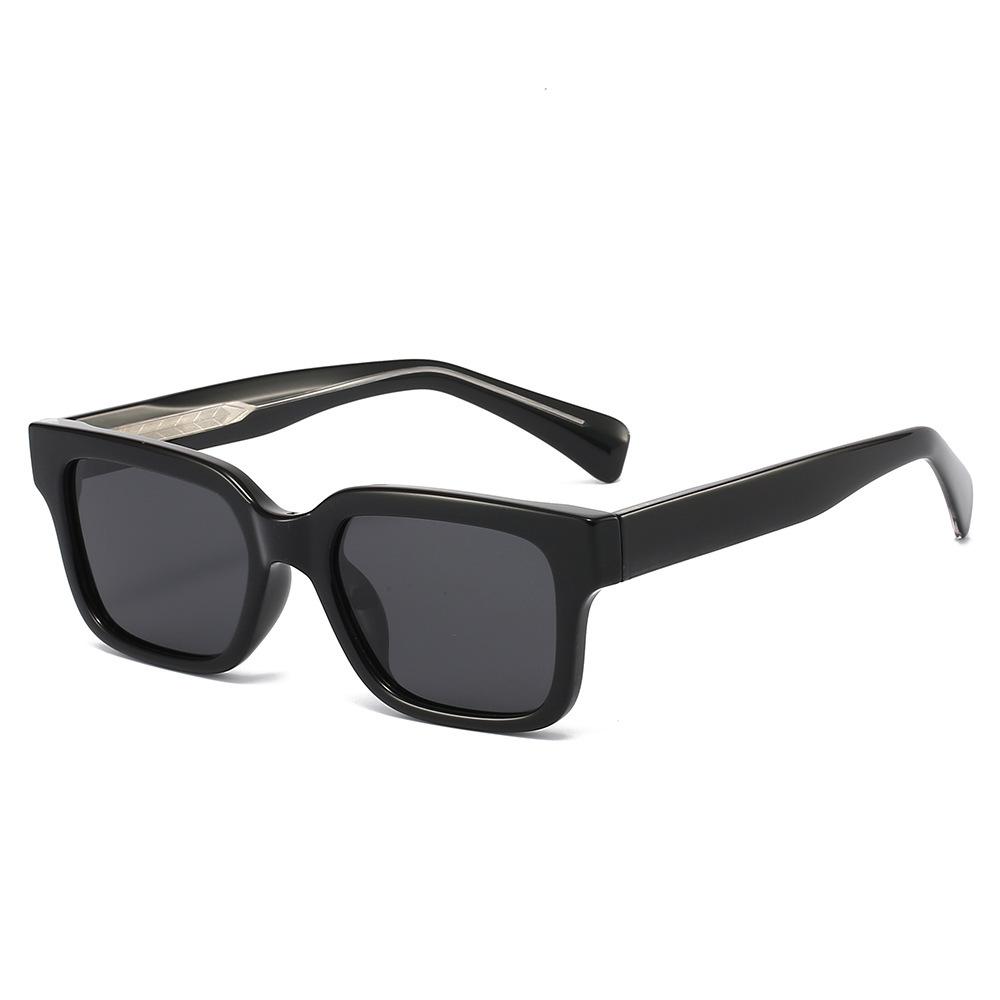 Ins New Stylish Retro Square Women Sunglasses Y2K Personality Color Matching Frame Design Trendy Casual Men Gafas De Sol UV400 Quality