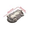 Cat Shaped Plush Area Rug Adorable Soft Fluffy Floor Mat for Bedroom Bedside Playroom Cat Lover Home Decor