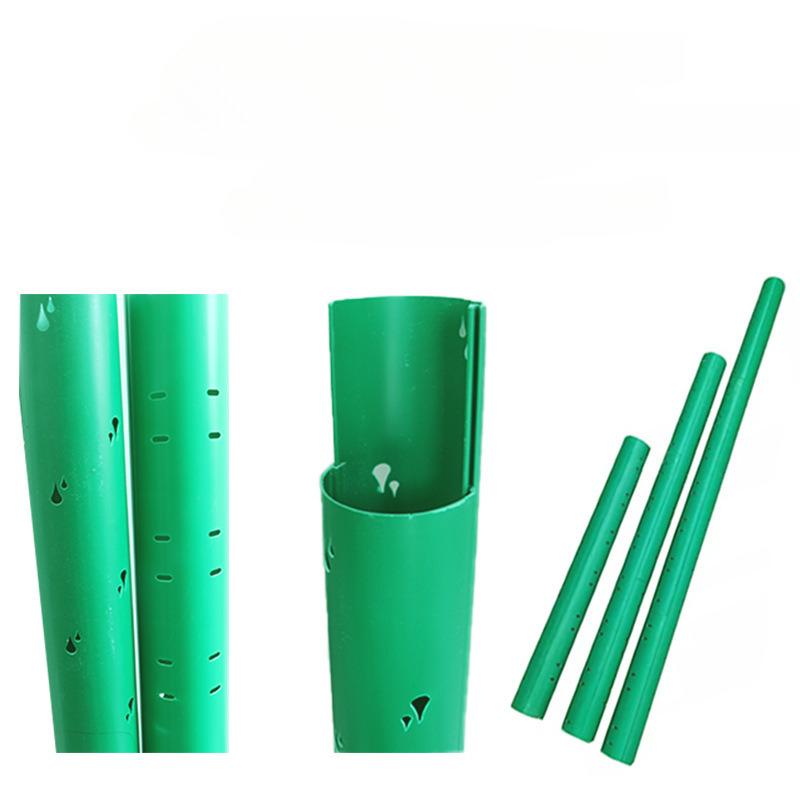 70cm 100cm Green Plastic Tree Aeration Tube Root Irrigation Drainage Pipe for Garden Landscape Sapling Planting KTY