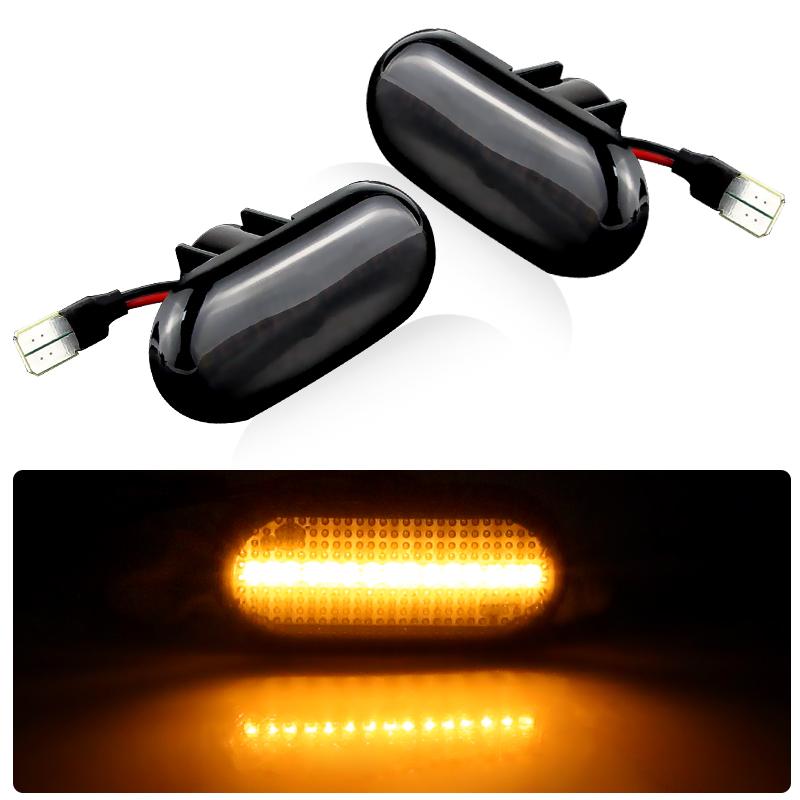 

2pcs LED Side Marker Light Repeater Indicator Lamp For Renault CLIO ESPACE KANGOO LAGUNA MEGANE SCÉNIC TWINGO Cabriolet MASTER