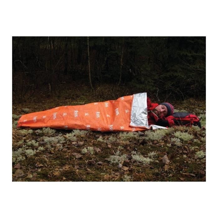 Bivouac - s.o.l. - escape light - 1 place - orange - manuel