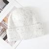 Autumn and winter warm ear protection wool hat knitted hat children's fashionable versatile face small bean pullover cold hat