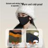 Unisex Autumn/Winter Warm Windproof Washable Slimming Face Mask for Cycling