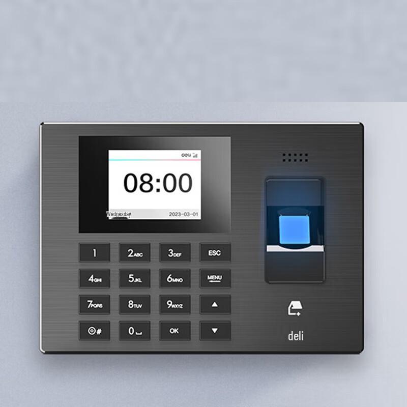 Deli Smart Cloud Fingerprint Attendance Machine with 4G