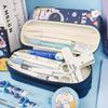 Cartoon Large Capacity Pencil Case EVA 3D Pen Box Waterproof Stationery Storage Box Girls Boys
