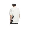 Adidas Street 2 Logo Print Comfort Soft Short Sleeve T-Shirt Men Tops Han-Jade-White JD3246