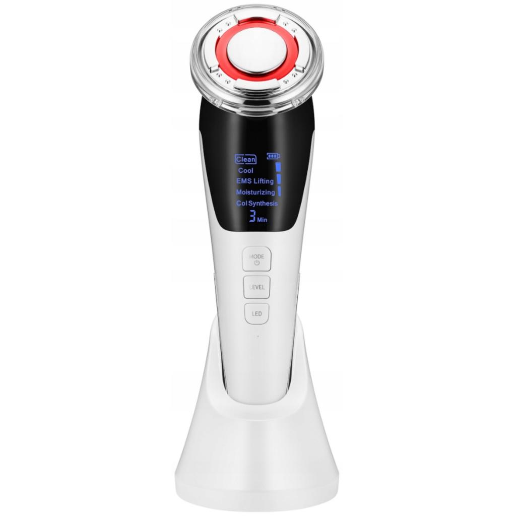 Face Massager Ems Ultrasound Photon Cryotherapy Mesotherapy 7In1 Riborn