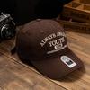 High-quality trendy hip-hop baseball cap, unisex design, featuring letter embroidery
