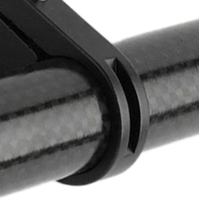 Cykelstyreförlängare Lättviktig Kolfiber Aluminiumlegering för Telefonfäste Lampa
