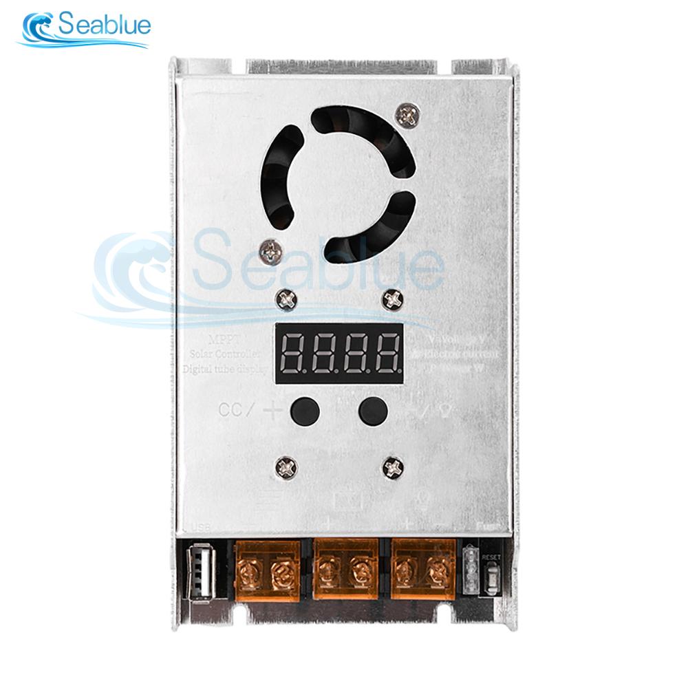 

MPPT 500W Понижуючий Сонячний Контролер 18В-80В Вхід Зарядка Для 12В 24В Літієвий Свинцево-кислотний Гелевий Акумулятор В Режимі Реального Часу Відстеження Регульований