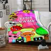 Customizable SPRUNKI2 Throw Blanket – Personalized Name, All-Season Cozy Snug Blanket, Machine Washable, Personalized Blanket