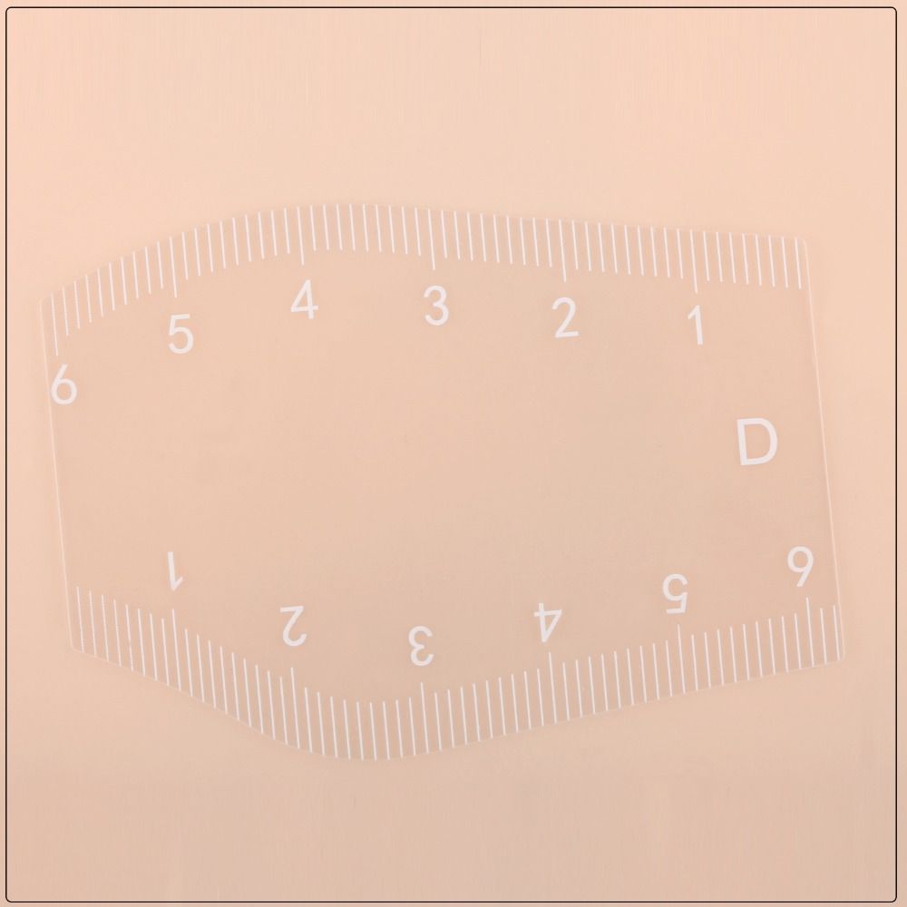 5Pcs Reusable Brow Shaping Stencil Flexible Rulers Eye Makeup Tools  Makeup Professionals
