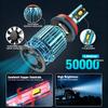H1 Led Canbus Lights 1:1 Mini Size Car Headlight With Fan 25000LM Super Bright Turbo Headlamp 6000K Automobile Lamp