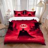 3pcs Batman Duvet Cover Set (1 Duvet Cover + 2 Pillowcases, No Core) - Comfortable, And Breathable Bedroom Decoration Yy251104039