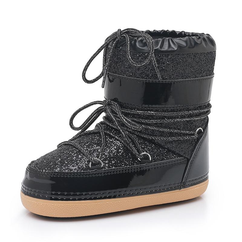 European And American Winter Space Boots