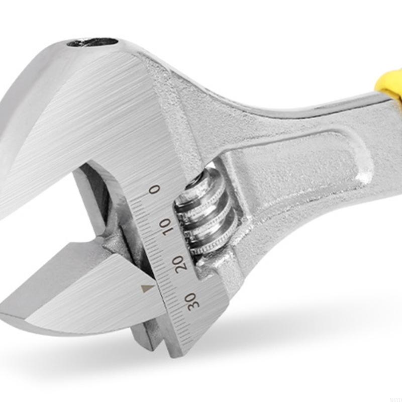 6/8/10/12Inch Adjustable Faucet Wrench for Tight Space Under Sink Wrench Faucet Tool Multifunctional for Bathroom Household M4YD