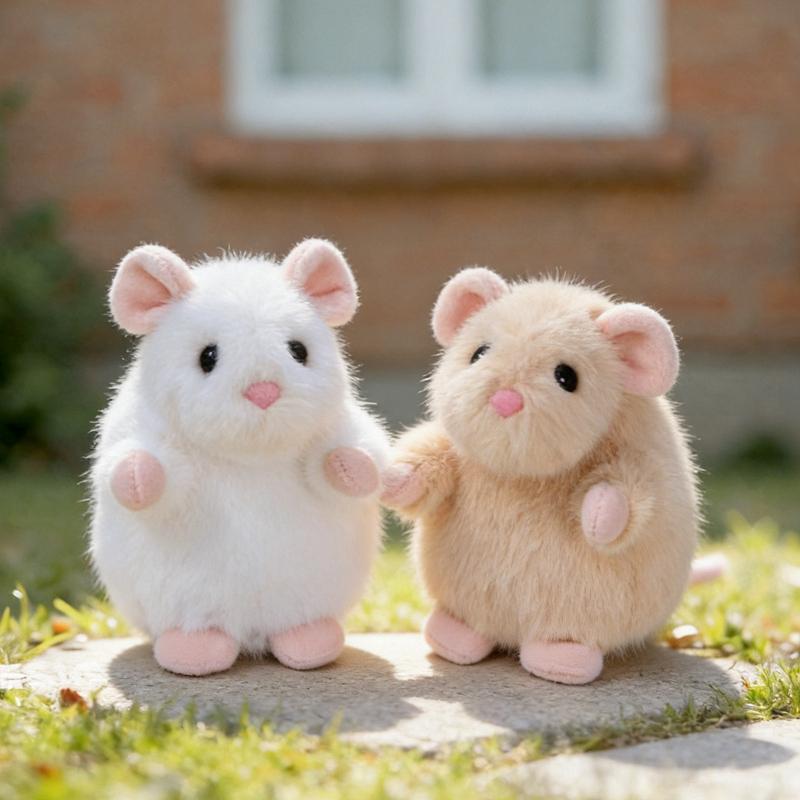 1 Pezzo 14/22cm Adorabili Peluche Fantasia di Ratto Bambole Topo Kawaii Animali Morbidi Ripieni Figura Giocattolo di Ratto Adorabile Regalo di Compleanno