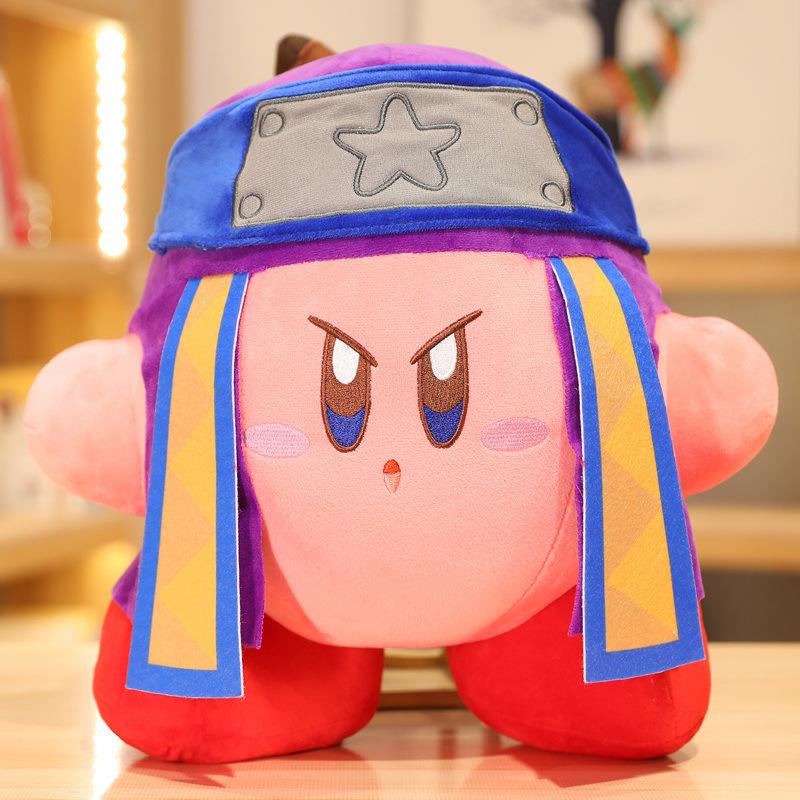 Kirby Ninja Plush Toy Soft Stuffed Animal Doll Kids Xmas Halloween Birthday Gift