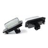 Error Free LED License Number Plate Lights For Mitsubishi Outlander Mk2 Mk3 Eclipse 3 4 Cross Galant Lancer Sportback Xpander
