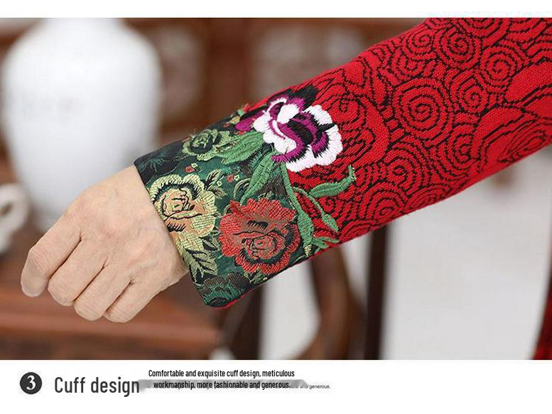 Spring and Autumn Jacket Set for Mature Women (Ages 60-80) – Grandma Style