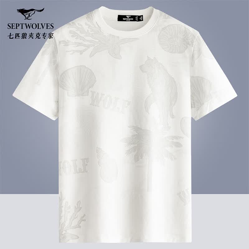 Septwolves Men s Cooling Anti-bacterial Short Sleeve T-shirt 175/92A