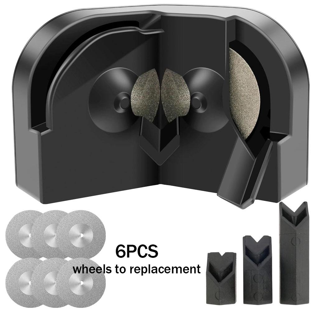 Drill Bit Sharpener Multipurpose Drill Bits Grinding Sharpener, Portable Drill Grinder Grinding Tool, Powered by Electric Drills