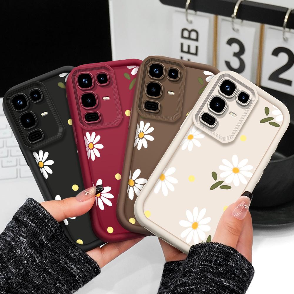 Falling Daisies Phone Case For Infinix Note 50 50S 50X 40 40S 30 Pro Plus VIP 4G 5G Staircase Soft Cover