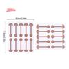 Invisible Nose Shrink Patch Shrinking Nose Wing Stickers Special Narrow Nose Strips Face Care Tool Nose Shaper Lifting