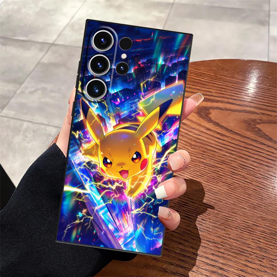 

Милый Пикачу Покемон Чехол для телефона Samsung Galaxy S26 S25 Ultra S20 Note 20 Ultra 8 9 10 S21 FE S10 S9 S23 S24 Plus Galaxy S21 FE 5G