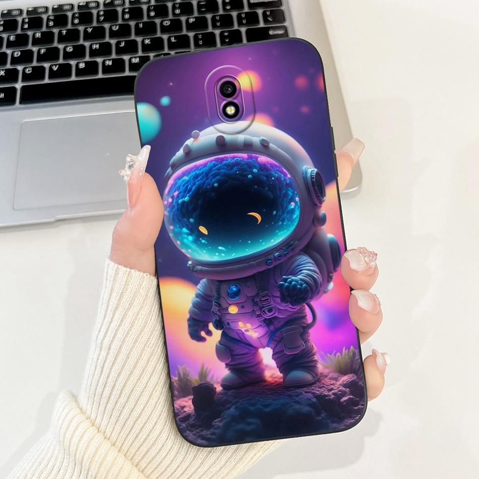 För Samsung Galaxy J3 J5 J7 2017 Sött Mönster Kanin Tecknad Fodral För Samsung J5Pro J7Pro J3 Pro 2017 Mjukt Silikon Telefonfodral
