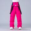 Ski Pants - Windproof, Waterproof, Cotton-Padded, One-Piece for Men & Women, Suitable for Single & Double Boarding