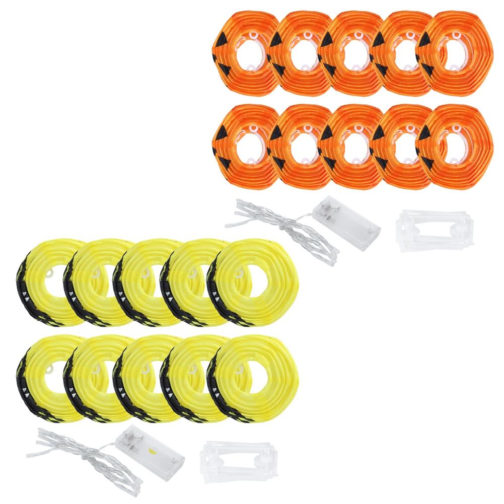 1.2M 10LED Lantern Shaped String Lights Halloween Lights Outdoor Indoor Garden Decoration