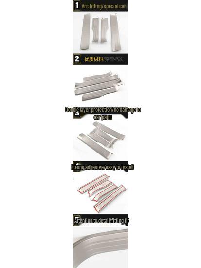 Compatible GS5 Sill & Bumper Trim Scratch-Resistant Decoration Stickers