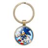 Sonic The Hedgehog Time Stone Keychain Cartoon Style Key Accessory Mix Material