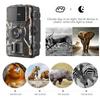 HD 1080P Hunting Trail Camera Wildlife Scouting Infrared Night Vision IP66 Waterproof HD Infrared Tracking Field Detection Camera Outdoor Camcorder