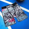 PSD Boxer Briefs Estampados Cómodos de Secado Rápido para Hombre de Línea Larga de Tiro Medio