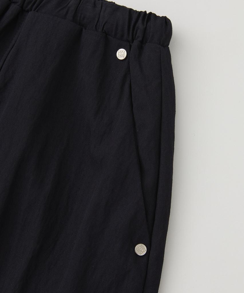 Lounellain Positano Tencel Linen Shorts_Dark Navy