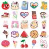50pcs Waterproof Oil Painting Style Cartoon Graffiti Stickers for DIY Phone Cases and Suitcases
