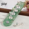 Acrylic Nail Display Holder Fake Stand for Painting Nails, Press-on with Magnetic Manicure Art Practice Base, Home Salon