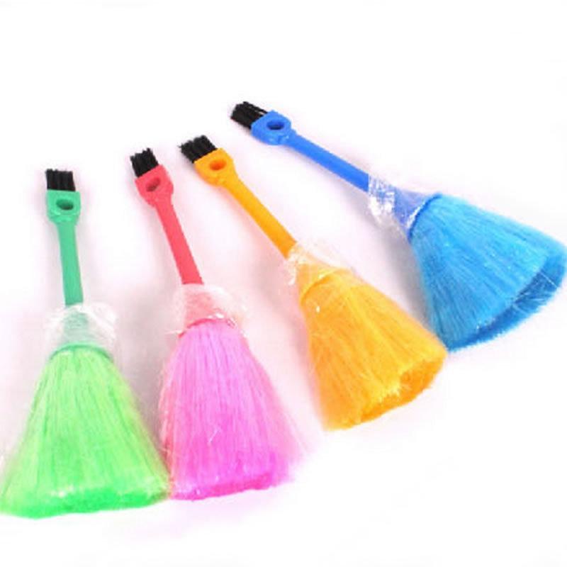 Mini clavier multifonction pour véhicule, brosse à poussière antistatique, balayeuse de bureau, brosse de nettoyage